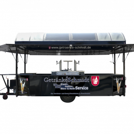 Ausschankwagen Blue-Sky Lounge